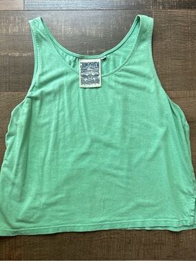 Jungmaven Light Mint Green Scoop Neck Tank